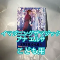 ディズニー リゾートライン フリーきっぷ イマジニングザマジック アナ エルサ