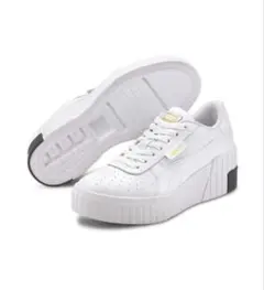 PUMA プーマ CALI ウェッジ 厚底 スニーカー 23cm ホワイト
