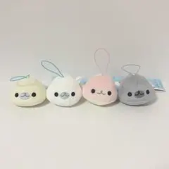 まめゴマ マスコット 全4種コンプセット ぬいぐるみ サンエックス