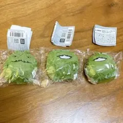 モリゾーとキッコロ　ぬいぐるみマスコット 2種 3個セット