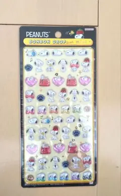 スヌーピー　たくさん　ボンボンドロップシール　ミニ　正規品