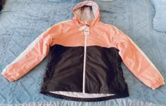 FILA ピンク ブラック ウィンドブレーカー xl