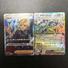 【テラスタル】 ブライアSR テラパゴスex RR