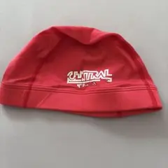 セントラル　キッズ　水泳教室　赤い水泳帽 Lサイズ