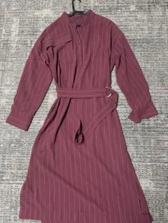 ROGAN RESEARCH ストライプワンピース