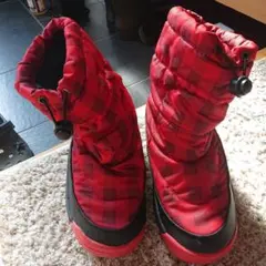 GIRL'S SNOW BOOTS LL(23-24CM) 赤 エアーウォーク