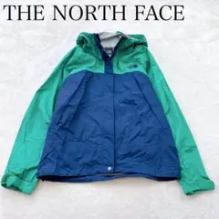 【美品】THE NORTH FACE マウンテンパーカー グリーン/ネイビー