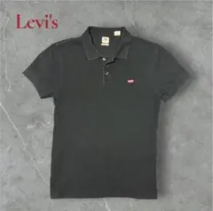 Levi’sポロシャツ ブラックy2k黒 S半袖 古着平成archiveアメカジのサムネイル