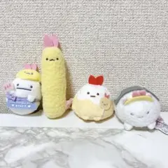 すみっコぐらし 天使なえびてんアイドル てのりぬいぐるみ 4種セット マスコット
