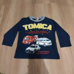 TOMICA 長袖カットソー ネイビー110