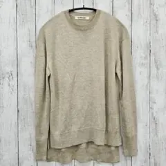 【 outersunset 】シルクカシミヤスリットプルオーバーニットのサムネイル
