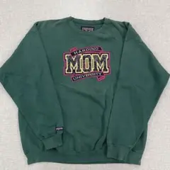 ジャンスポーツ カレッジ スウェット XXL 深緑 ワッペン 刺繍