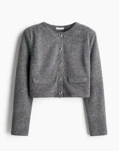 H&M ショルダーパッドカーディガン