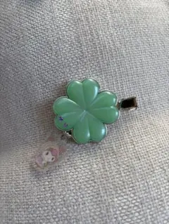 サンリオ シークレットヘアクリップ フォレストレース クローバー　クロミ