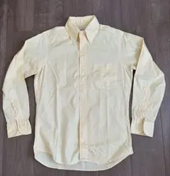 インディヴィジュアライズドシャツ オックス レモンイエロー BDシャツ Sサイズ