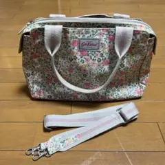 美品　キャスキッドソン　花柄　 トート 2way ショルダーバッグ♡