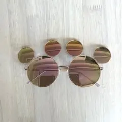 ミッキー型サングラス