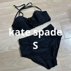 kate spade 水着　S ブラック　スイムウェア　ビキニ　セパレート　花のサムネイル