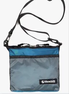 Shoebill サコッシュ グレー/青