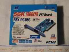 Linux REX-PCI56 PCIモデムカード