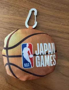 NBA バスケットボール型　新品 エコバッグ JAPAN GAMES