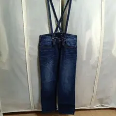 【美品】最終値下げ★LARU☆デニムサロペット☆Mサイズ