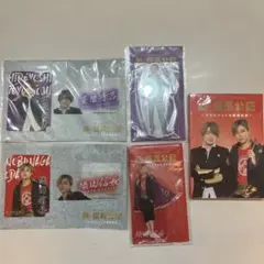 新信長公記のアクスタとカード、メモ帳の5点セット