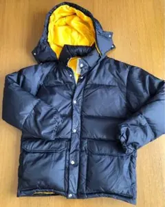 美品⭐️CAMP7 メンズフード付き ダウンジャケット ネイビー　M ライトオン