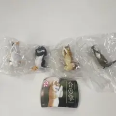 【合掌】新品　ガチャガチャ　動物　柴犬　三毛猫　ペンギン　カワウソ
