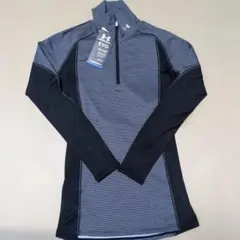 s*様 UNDER ARMOUR EVO トレーニングトップ ブラック/ストライ