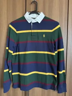 Polo Ralph Lauren 長袖ポロシャツ ストライプ