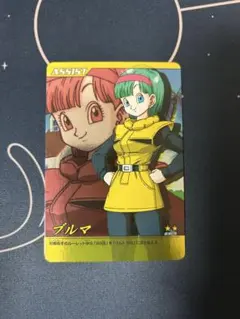 ☆ブルマ 七星球 爆裂インパクト ドラゴンボール データカードダス