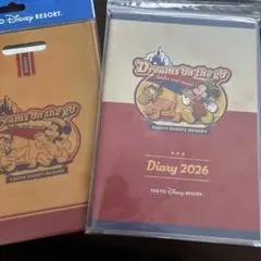 東京ディズニーリゾート 2026年 手帳 シール付き