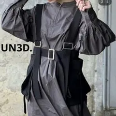 Rioです　☆新品・未使用☆UN3D  　サスペンダーボディバッグベルト 中古・古着通販】UN3D. (アンスリード) サスペンダーボディーバッグ