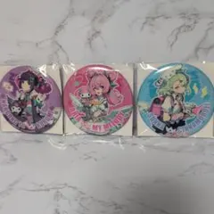 ゼンゼロ×サンリオ GiGO ・缶バッジ ・アクリルボールチェーン 2点