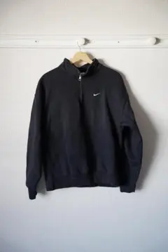 Nike ハーフジップスウェット ブラック