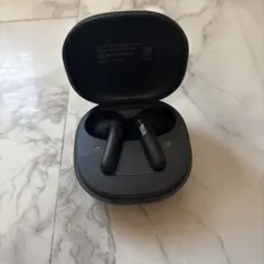 ブラック ワイヤレスイヤフォン USB-C充電