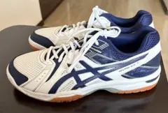 ASICS RIVAZE EX 7 ホワイト/ネイビー26.5cm