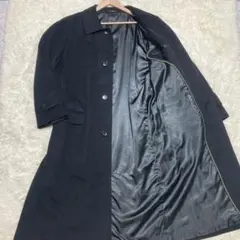 美品　大きいサイズ　アニオナ　ステンカラーコート　カシミヤ100% マキシ丈