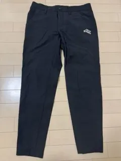 JACK BUNNY ブラック スリムフィットパンツメンズサイズ5（L）