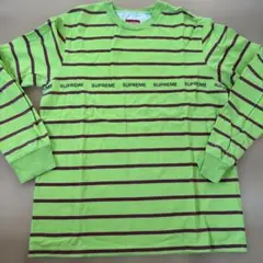 ボーダーロンt 長袖カットソー