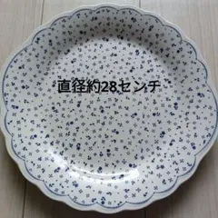 NIKKO FINE TABLEWARE 花柄 波型大皿 プレート