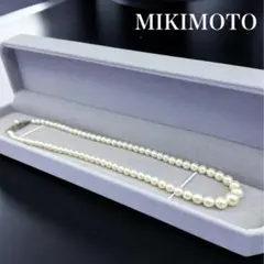 【極美品】ミキモト パールネックレス　チマネ　ロング　ベビーパール　糸替え済 楽天市場】【ジュエリー】MIKIMOTO ミキモト パール ネックレス