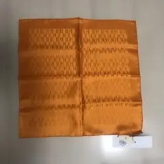 未使用　タグ付　エルメス　カレ40 オレンジ　H柄