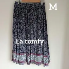 ⭐️5/24限定タイムセール‼️La.comfy/ペイズリー&花柄フレアスカート