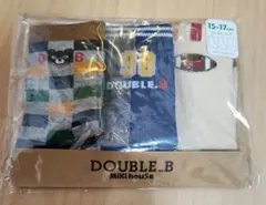 新品　DOUBLE.B キッズ靴下 3足セット 15-17cm
