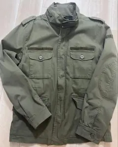 DIESEL ミリタリージャケット XL オリーブグリーン