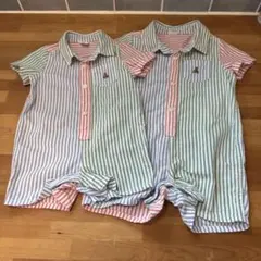 baby GAP ロンパース　兄弟コーデ　60cm 80cm 2枚セット