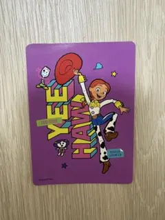 ディズニーストア じゃんけんカード トイストーリー ジェシー 2枚
