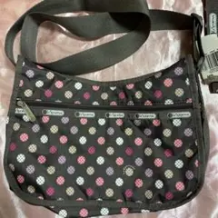 【2点セット新品未使用】LeSportsac ドット柄 ショルダーバッグ＋ポーチ